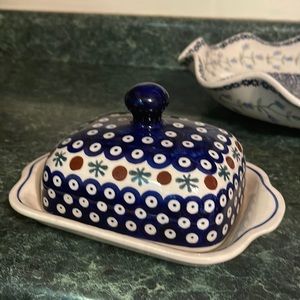 Butter dish, Hand made in Poland.